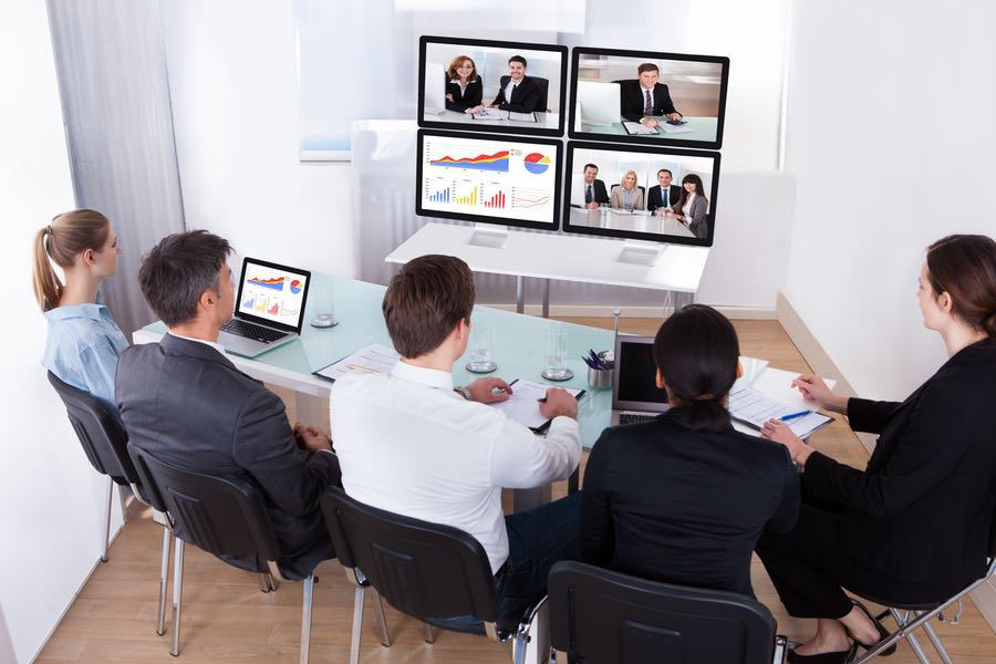 multi-point video conferencing